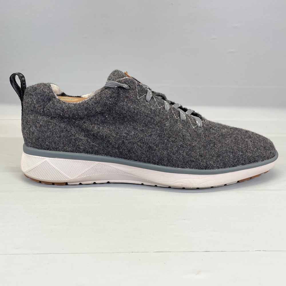 Pendleton Shoes Mens Size 10 Gray Wool Blend Lace Up Comfort Casual Sneakers